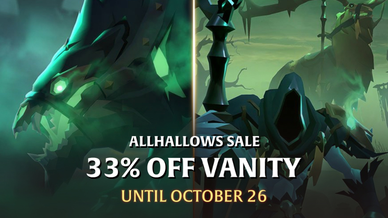 Keeper of Souls and Undead Direwolf Allhallows sale artwork