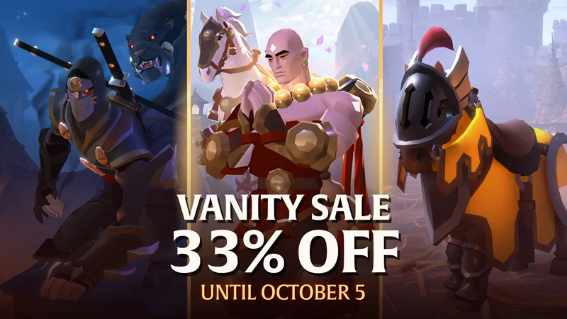 33% Off Vanity Until October 5